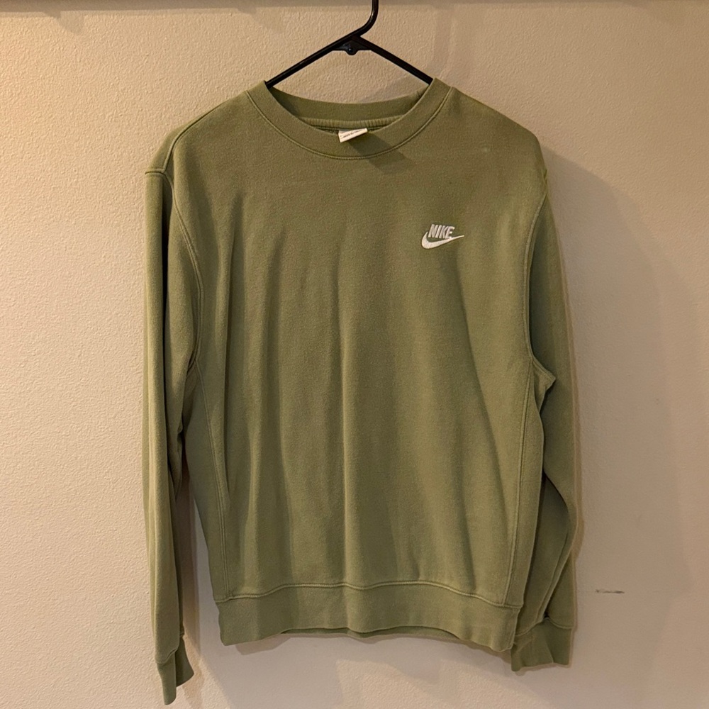 Green Nike Crewneck